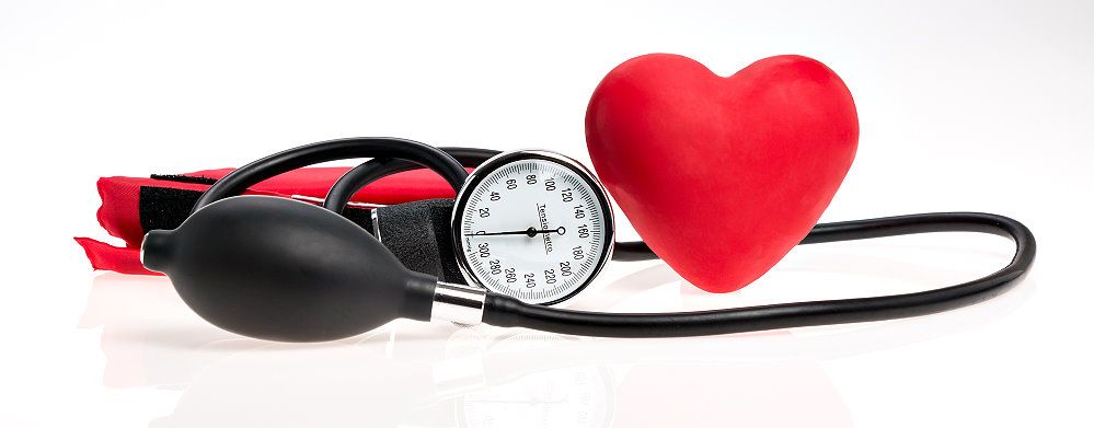 Herz und Blutdruckmessgerät